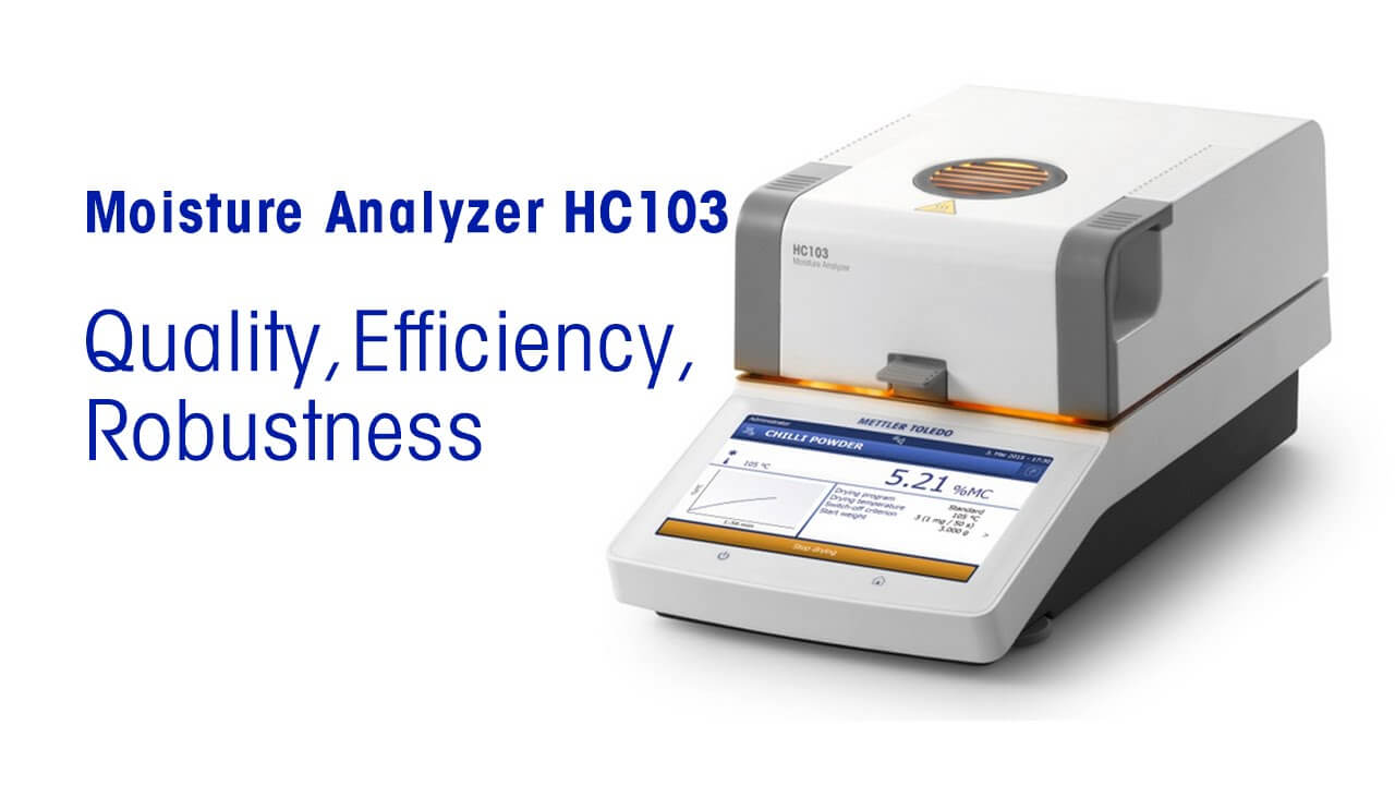 HC103 Halogen Moisture Analyzer Atlantic Scale